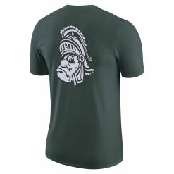 Nike Men's Green Michigan State Spartans 2-Hit Vault Performance T-Shirt -Nike Sales DSCO1159713350 2041 ALT3