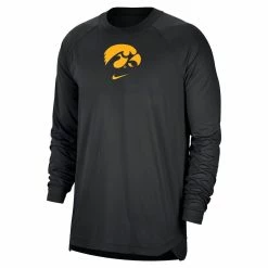 Nike Men's Black Iowa Hawkeyes Basketball Spotlight Performance Raglan T-Shirt -Nike Sales DSCO1159747341 1007 ALT2