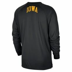 Nike Men's Black Iowa Hawkeyes Basketball Spotlight Performance Raglan T-Shirt -Nike Sales DSCO1159747341 1007 ALT3