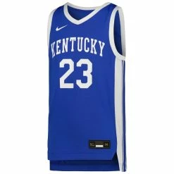 Nike Youth #23 Royal Kentucky Wildcats Icon Replica Basketball Jersey -Nike Sales DSCO1160102378 1350 ALT2