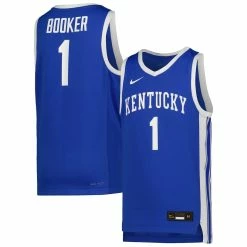 Nike Youth #1 Royal Kentucky Wildcats Icon Replica Basketball Jersey