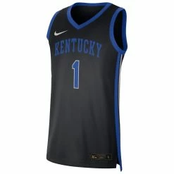 Nike Men's #1 Black Kentucky Wildcats Replica Basketball Jersey -Nike Sales DSCO1161596565 1007 ALT2