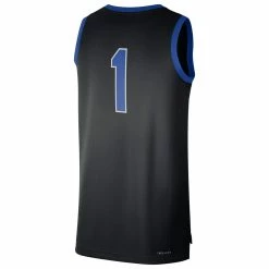 Nike Men's #1 Black Kentucky Wildcats Replica Basketball Jersey -Nike Sales DSCO1161596565 1007 ALT3